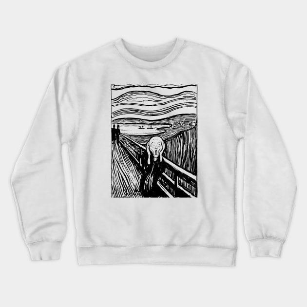 SCREAM Crewneck Sweatshirt by TheCosmicTradingPost